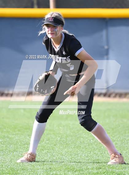 Thumbnail 1 in Desert Mountain vs. Gilbert (Desert Mountain Softball Invitational 2022 - Final)  photogallery.