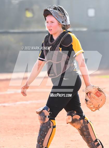 Thumbnail 1 in Desert Mountain vs. Gilbert (Desert Mountain Softball Invitational 2022 - Final)  photogallery.
