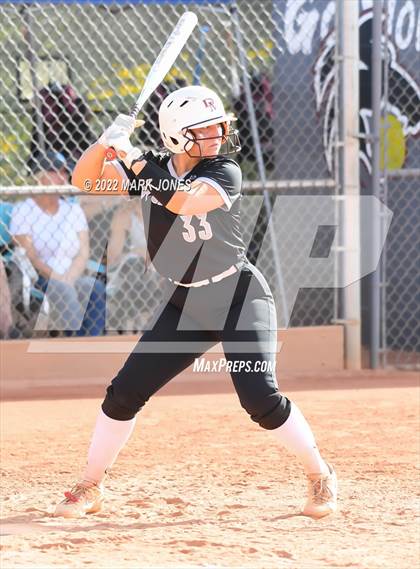 Thumbnail 1 in Desert Mountain vs. Gilbert (Desert Mountain Softball Invitational 2022 - Final)  photogallery.