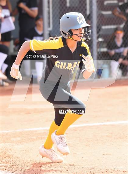 Thumbnail 3 in Desert Mountain vs. Gilbert (Desert Mountain Softball Invitational 2022 - Final)  photogallery.