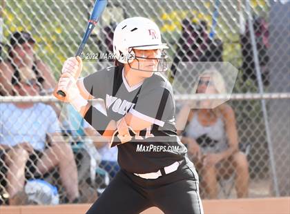 Thumbnail 2 in Desert Mountain vs. Gilbert (Desert Mountain Softball Invitational 2022 - Final)  photogallery.