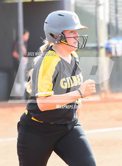 Thumbnail 1 in Desert Mountain vs. Gilbert (Desert Mountain Softball Invitational 2022 - Final)  photogallery.