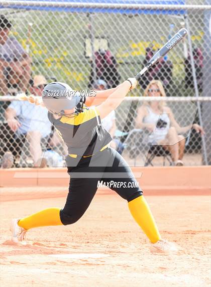 Thumbnail 3 in Desert Mountain vs. Gilbert (Desert Mountain Softball Invitational 2022 - Final)  photogallery.