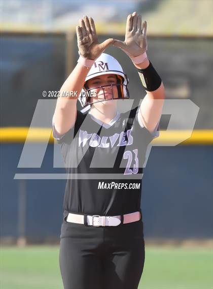 Thumbnail 1 in Desert Mountain vs. Gilbert (Desert Mountain Softball Invitational 2022 - Final)  photogallery.