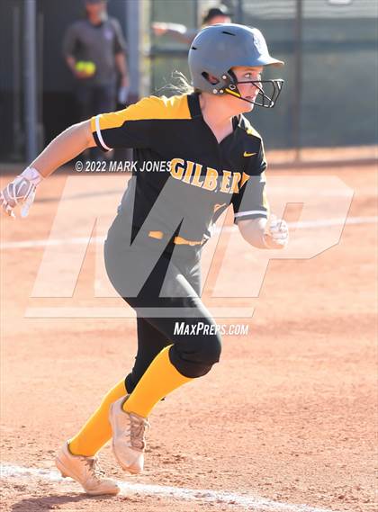 Thumbnail 2 in Desert Mountain vs. Gilbert (Desert Mountain Softball Invitational 2022 - Final)  photogallery.