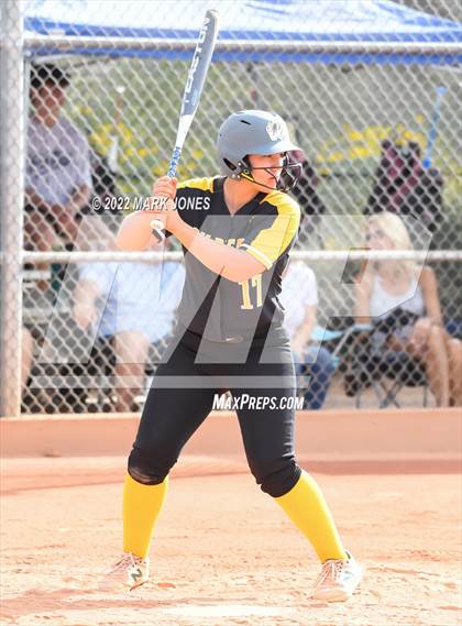 Thumbnail 1 in Desert Mountain vs. Gilbert (Desert Mountain Softball Invitational 2022 - Final)  photogallery.