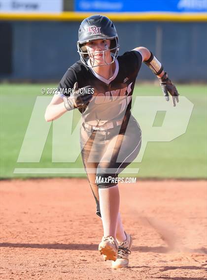 Thumbnail 2 in Desert Mountain vs. Gilbert (Desert Mountain Softball Invitational 2022 - Final)  photogallery.