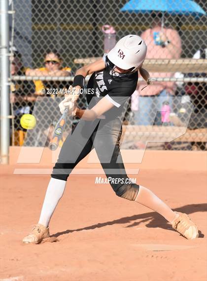 Thumbnail 1 in Desert Mountain vs. Gilbert (Desert Mountain Softball Invitational 2022 - Final)  photogallery.