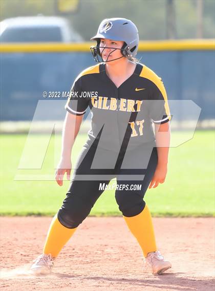 Thumbnail 2 in Desert Mountain vs. Gilbert (Desert Mountain Softball Invitational 2022 - Final)  photogallery.