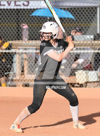 Thumbnail 2 in Desert Mountain vs. Gilbert (Desert Mountain Softball Invitational 2022 - Final)  photogallery.