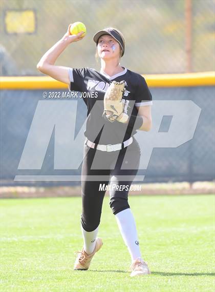 Thumbnail 3 in Desert Mountain vs. Gilbert (Desert Mountain Softball Invitational 2022 - Final)  photogallery.
