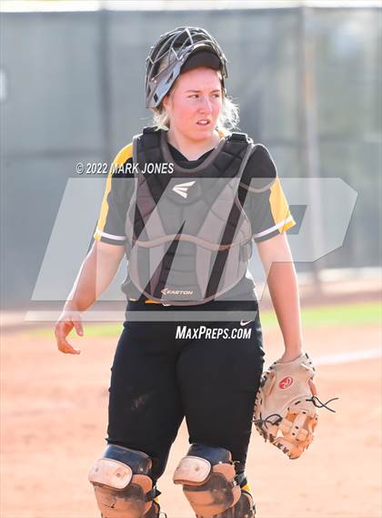 Thumbnail 3 in Desert Mountain vs. Gilbert (Desert Mountain Softball Invitational 2022 - Final)  photogallery.