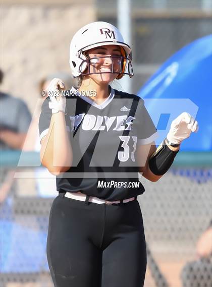 Thumbnail 1 in Desert Mountain vs. Gilbert (Desert Mountain Softball Invitational 2022 - Final)  photogallery.