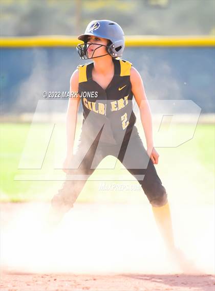 Thumbnail 2 in Desert Mountain vs. Gilbert (Desert Mountain Softball Invitational 2022 - Final)  photogallery.