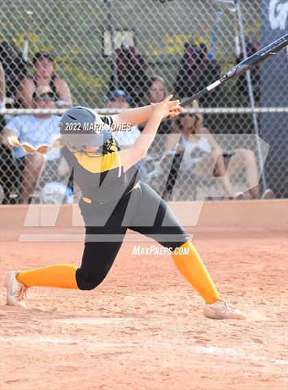 Thumbnail 1 in Desert Mountain vs. Gilbert (Desert Mountain Softball Invitational 2022 - Final)  photogallery.