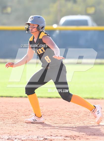 Thumbnail 2 in Desert Mountain vs. Gilbert (Desert Mountain Softball Invitational 2022 - Final)  photogallery.