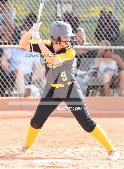 Thumbnail 3 in Desert Mountain vs. Gilbert (Desert Mountain Softball Invitational 2022 - Final)  photogallery.