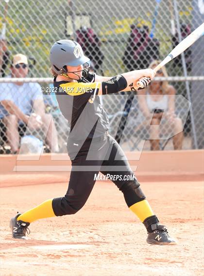 Thumbnail 1 in Desert Mountain vs. Gilbert (Desert Mountain Softball Invitational 2022 - Final)  photogallery.