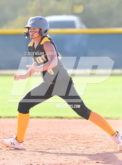 Thumbnail 1 in Desert Mountain vs. Gilbert (Desert Mountain Softball Invitational 2022 - Final)  photogallery.