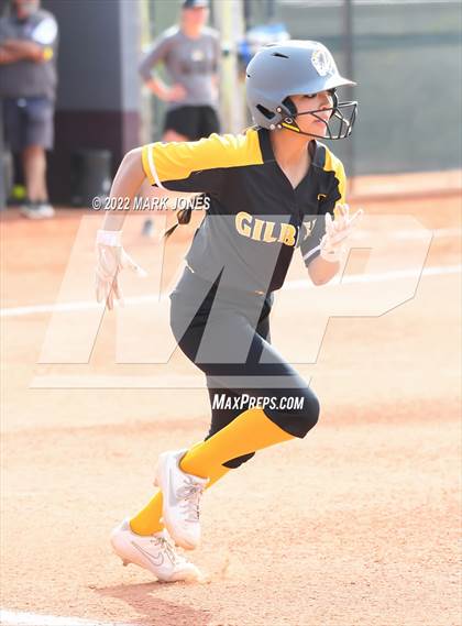 Thumbnail 2 in Desert Mountain vs. Gilbert (Desert Mountain Softball Invitational 2022 - Final)  photogallery.