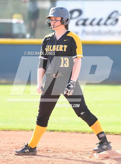 Thumbnail 1 in Desert Mountain vs. Gilbert (Desert Mountain Softball Invitational 2022 - Final)  photogallery.