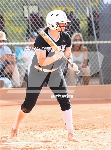 Thumbnail 3 in Desert Mountain vs. Gilbert (Desert Mountain Softball Invitational 2022 - Final)  photogallery.