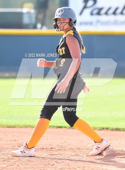 Thumbnail 3 in Desert Mountain vs. Gilbert (Desert Mountain Softball Invitational 2022 - Final)  photogallery.