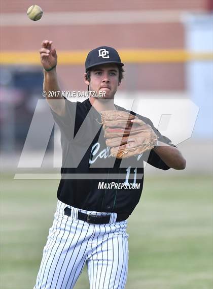 Thumbnail 3 in Calvary Academy @ Dallas Lutheran (TAPPS D4 Round 1 Playoff) photogallery.