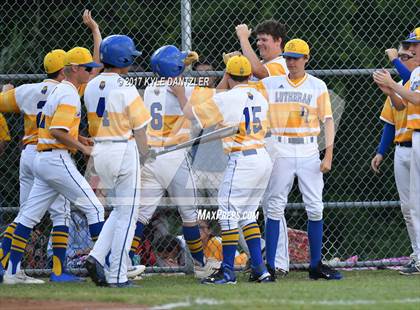 Thumbnail 3 in Calvary Academy @ Dallas Lutheran (TAPPS D4 Round 1 Playoff) photogallery.