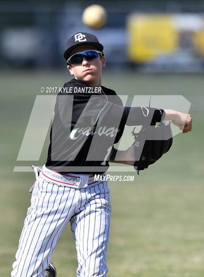 Thumbnail 2 in Calvary Academy @ Dallas Lutheran (TAPPS D4 Round 1 Playoff) photogallery.
