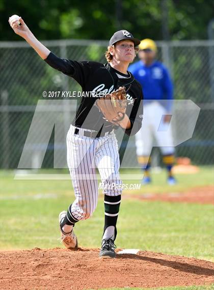 Thumbnail 3 in Calvary Academy @ Dallas Lutheran (TAPPS D4 Round 1 Playoff) photogallery.