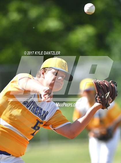 Thumbnail 2 in Calvary Academy @ Dallas Lutheran (TAPPS D4 Round 1 Playoff) photogallery.