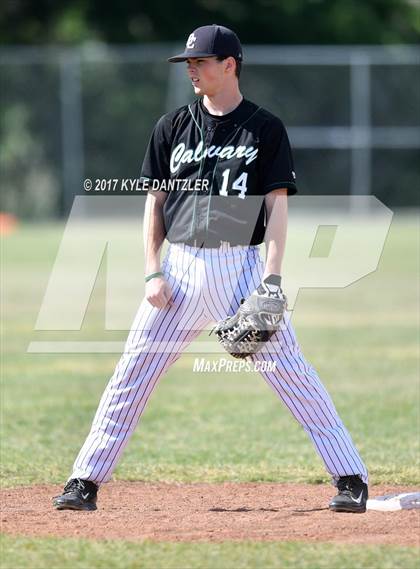 Thumbnail 2 in Calvary Academy @ Dallas Lutheran (TAPPS D4 Round 1 Playoff) photogallery.
