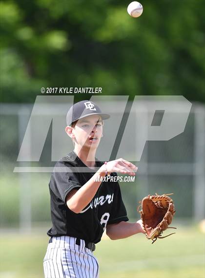 Thumbnail 2 in Calvary Academy @ Dallas Lutheran (TAPPS D4 Round 1 Playoff) photogallery.