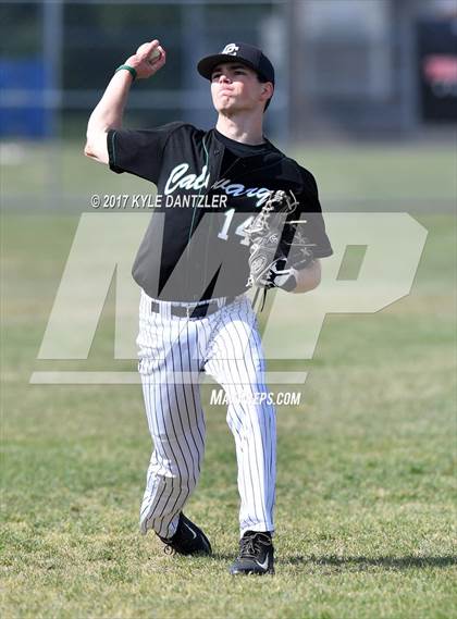 Thumbnail 1 in Calvary Academy @ Dallas Lutheran (TAPPS D4 Round 1 Playoff) photogallery.