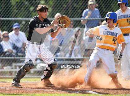 Thumbnail 3 in Calvary Academy @ Dallas Lutheran (TAPPS D4 Round 1 Playoff) photogallery.