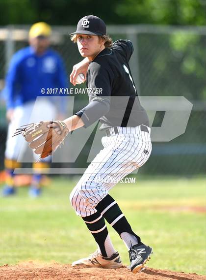 Thumbnail 2 in Calvary Academy @ Dallas Lutheran (TAPPS D4 Round 1 Playoff) photogallery.