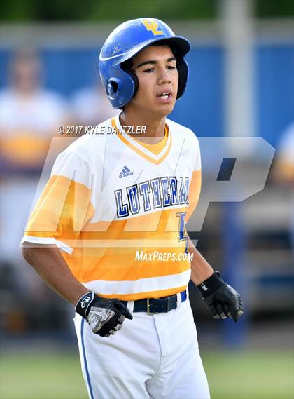 Thumbnail 2 in Calvary Academy @ Dallas Lutheran (TAPPS D4 Round 1 Playoff) photogallery.