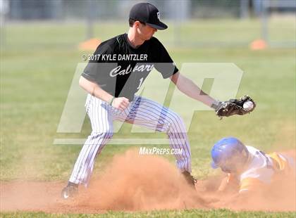 Thumbnail 3 in Calvary Academy @ Dallas Lutheran (TAPPS D4 Round 1 Playoff) photogallery.