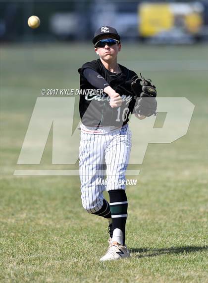 Thumbnail 3 in Calvary Academy @ Dallas Lutheran (TAPPS D4 Round 1 Playoff) photogallery.