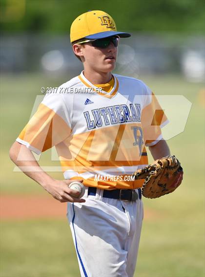 Thumbnail 1 in Calvary Academy @ Dallas Lutheran (TAPPS D4 Round 1 Playoff) photogallery.