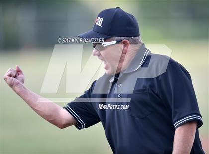 Thumbnail 2 in Calvary Academy @ Dallas Lutheran (TAPPS D4 Round 1 Playoff) photogallery.