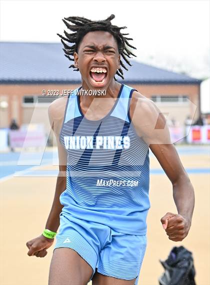 Thumbnail 3 in NCHSAA 3A State Track & Field Championship photogallery.