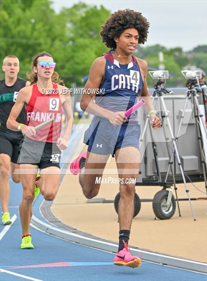 Thumbnail 3 in NCHSAA 3A State Track & Field Championship photogallery.