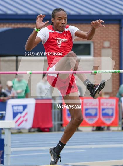 Thumbnail 1 in NCHSAA 3A State Track & Field Championship photogallery.