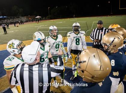 Thumbnail 3 in Notre Dame @ Mater Dei Catholic (CIF SoCal Regional 3-A Division Final)  photogallery.