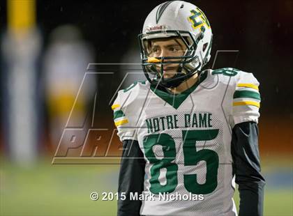 Thumbnail 2 in Notre Dame @ Mater Dei Catholic (CIF SoCal Regional 3-A Division Final)  photogallery.