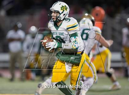 Thumbnail 2 in Notre Dame @ Mater Dei Catholic (CIF SoCal Regional 3-A Division Final)  photogallery.