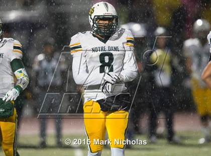 Thumbnail 2 in Notre Dame @ Mater Dei Catholic (CIF SoCal Regional 3-A Division Final)  photogallery.