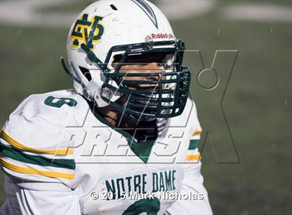 Thumbnail 2 in Notre Dame @ Mater Dei Catholic (CIF SoCal Regional 3-A Division Final)  photogallery.